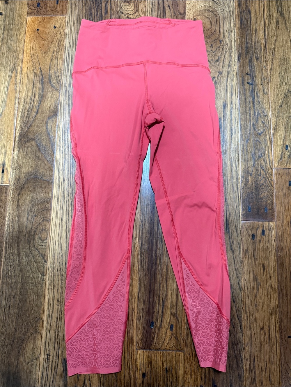 lululemon athletica Coral-Pink Performance Leggings